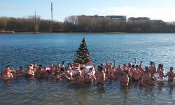 Vianočné plávanie na Draždiaku
